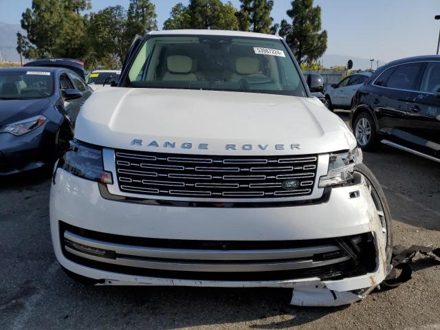 SALK19E97RA210760 - 2024 LAND ROVER RANGE ROVE AUTOBIOGRAPHY WHITE photo 5