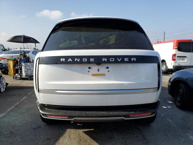 SALK19E97RA210760 - 2024 LAND ROVER RANGE ROVE AUTOBIOGRAPHY WHITE photo 6