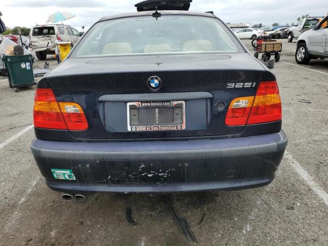 WBAAZ334X4KP90280 - 2004 BMW 325 IS SULEV BLUE photo 6