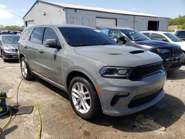 1C4SDJCT9MC804228 - 2021 DODGE DURANGO R/T GRAY photo 4