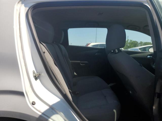 1G1JA6SH0C4142569 - 2012 CHEVROLET SONIC LS 白色 照片 10