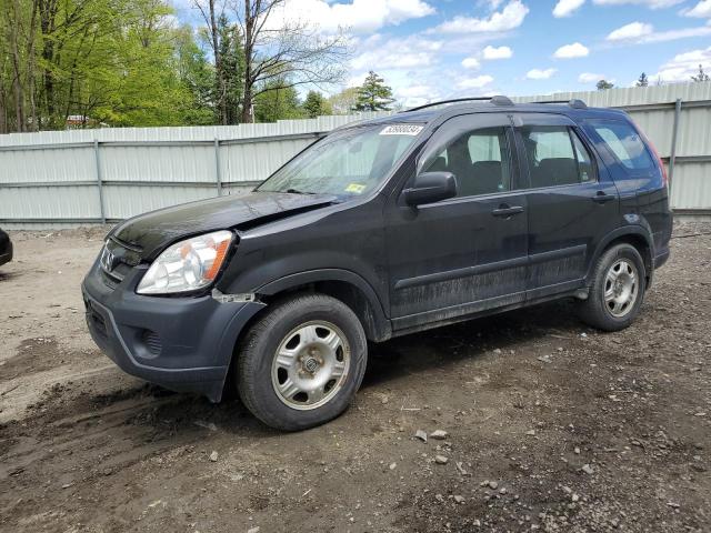 SHSRD78575U335746 - 2005 HONDA CR-V LX BLACK photo 1