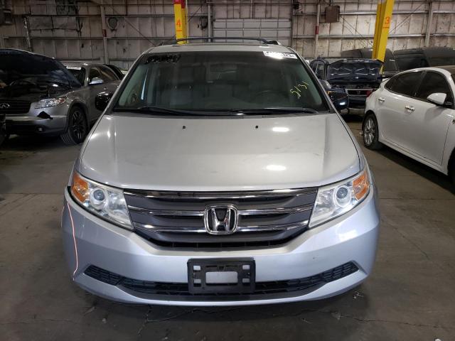 5FNRL5H68CB059663 - 2012 HONDA ODYSSEY EXL GRAY photo 5