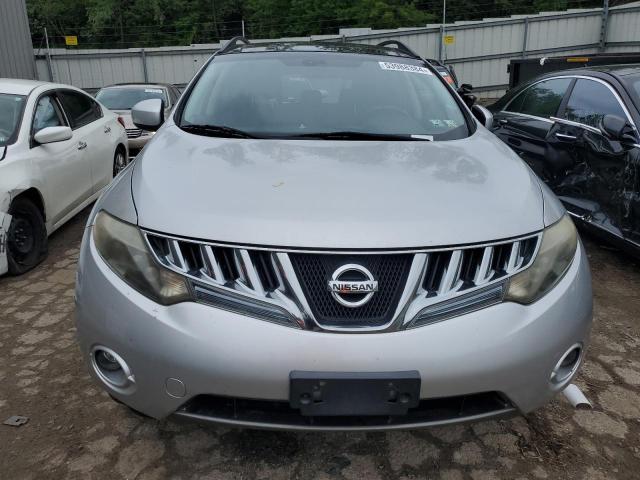 JN8AZ18W79W160898 - 2009 NISSAN MURANO S SILVER photo 5