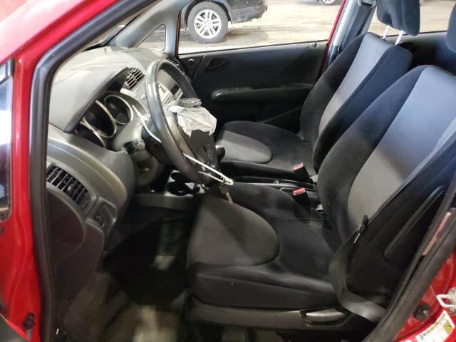 JHMGD37667S049196 - 2007 HONDA FIT S 红色 照片 7
