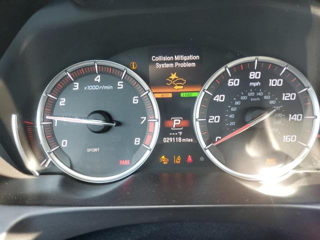 19UUB1F67KA006423 - 2019 ACURA TLX TECHNOLOGY WHITE photo 9