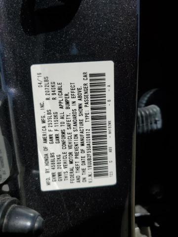 19UUB2F55GA009812 - 2016 ACURA TLX TECH CHARCOAL photo 12