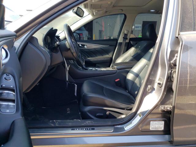 JN1BV7AR2EM686447 - 2014 INFINITI Q50 BASE GRAY photo 7