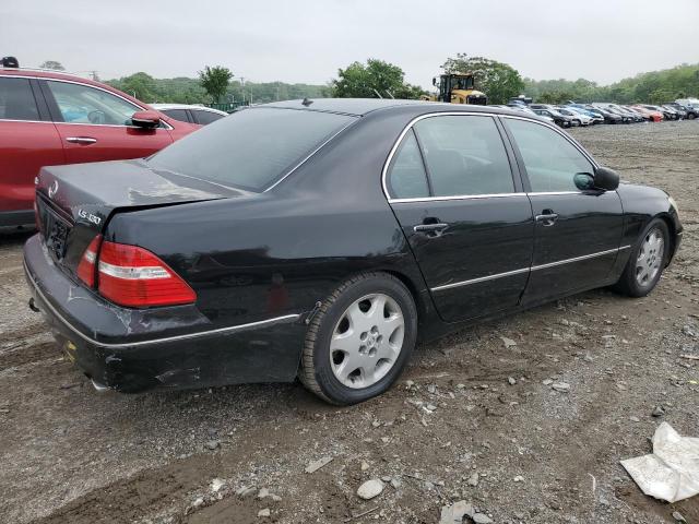 JTHBN36F240134018 - 2004 LEXUS LS 430 BLACK photo 3