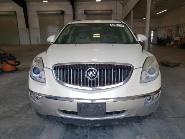 5GAKRAED0BJ402745 - 2011 BUICK ENCLAVE CX WHITE photo 5