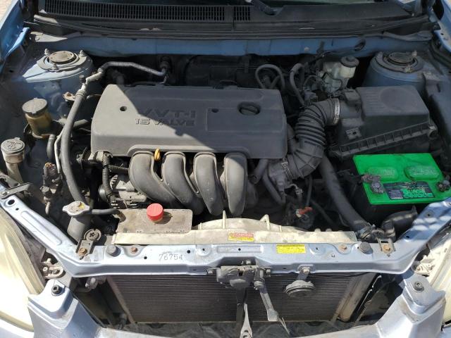 2T1KR32E56C604442 - 2006 TOYOTA COROLLA MA XR BLUE photo 12