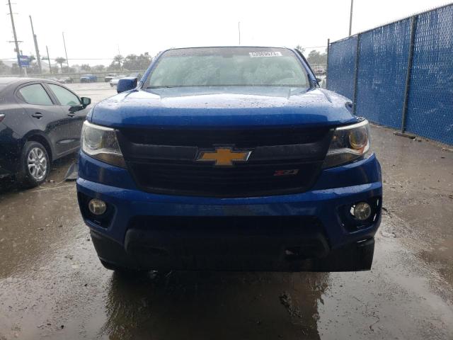 1GCGTDEN6J1137425 - 2018 CHEVROLET COLORADO Z71 BLUE photo 5