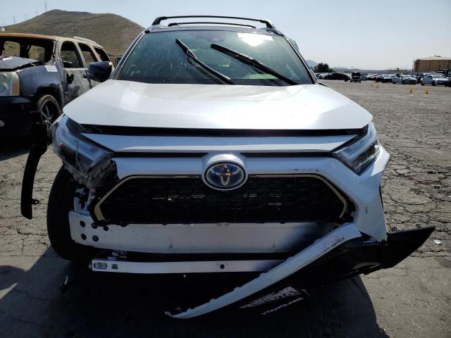 JTMEB3FV4PD118589 - 2023 TOYOTA RAV4 PRIME XSE WHITE photo 5