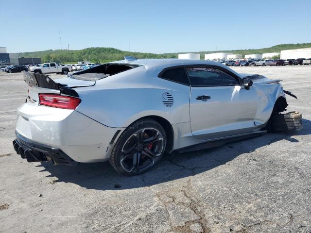 1G1FE1R76J0154398 - 2018 CHEVROLET CAMARO SS SILVER photo 3