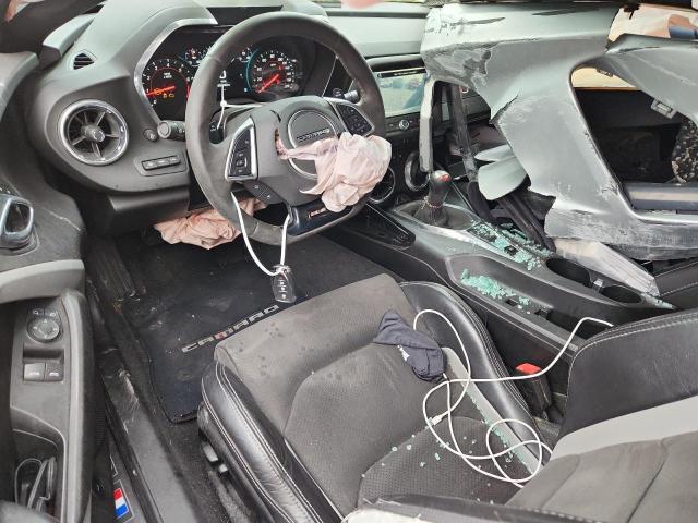 1G1FE1R76J0154398 - 2018 CHEVROLET CAMARO SS SILVER photo 8