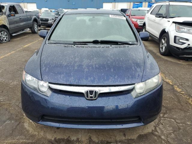 1HGFA15507L105102 - 2007 HONDA CIVIC LX BLUE photo 5