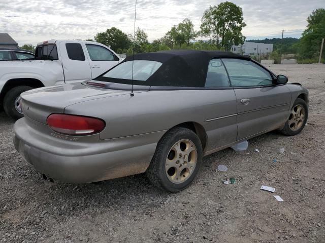 3C3EL55H7WT315046 - 1998 CHRYSLER SEBRING JXI GRAY photo 3