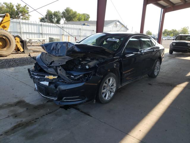 2G1105S34J9129545 - 2018 CHEVROLET IMPALA LT CHARCOAL photo 2