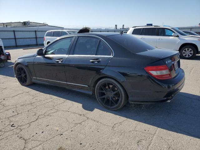 WDDGF54X69F201581 - 2009 MERCEDES-BENZ C 300 BLACK photo 2