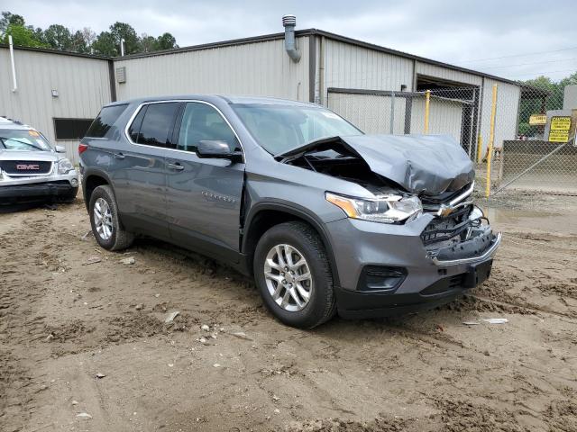 1GNERFKW5LJ292847 - 2020 CHEVROLET TRAVERSE LS GRAY photo 4