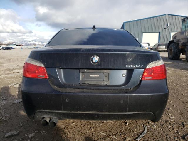 WBANW53548CT50165 - 2008 BMW 550 I BLACK photo 6