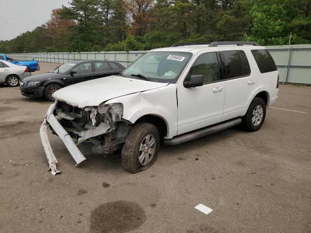 1FMEU7DE5AUA99347 - 2010 FORD EXPLORER XLT WHITE photo 1