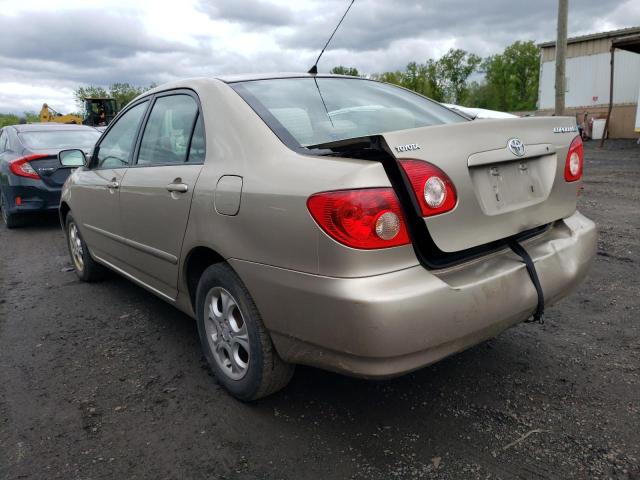 2T1BR30E66C635508 - 2006 TOYOTA COROLLA CE TAN photo 2