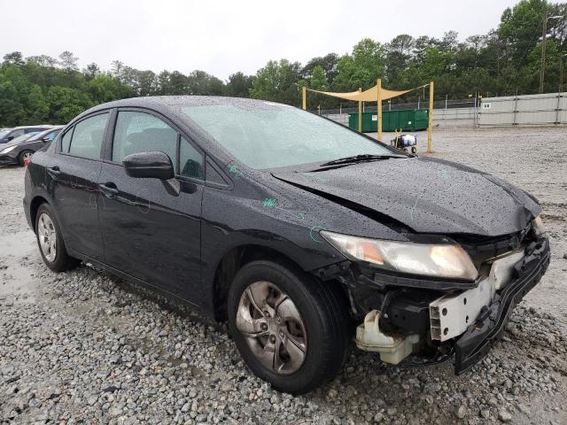 19XFB2F52FE227225 - 2015 HONDA CIVIC LX BLACK photo 4