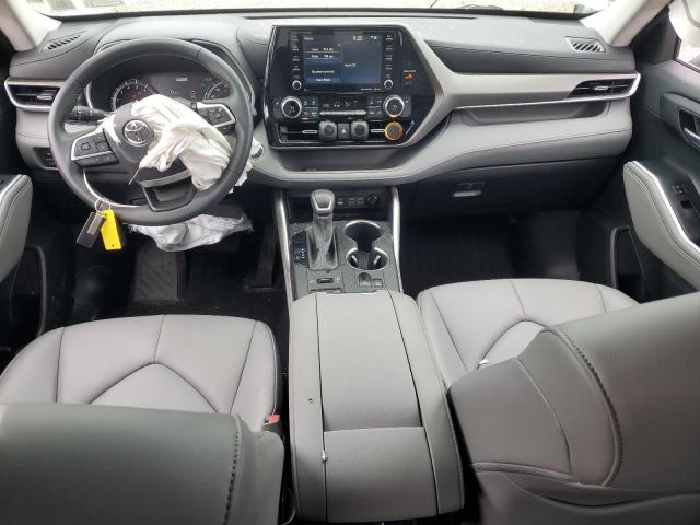5TDGZRBH2NS199388 - 2022 TOYOTA HIGHLANDER XLE SILVER photo 8