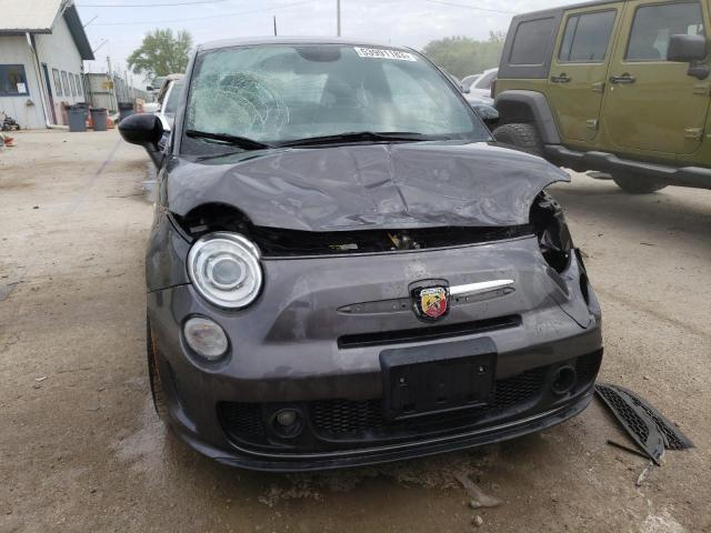 3C3CFFFH6FT502846 - 2015 FIAT 500 ABARTH GRAY photo 5