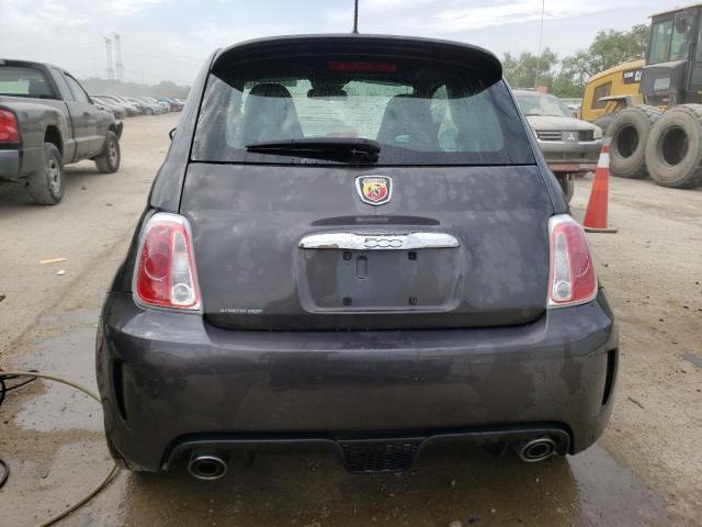 3C3CFFFH6FT502846 - 2015 FIAT 500 ABARTH GRAY photo 6