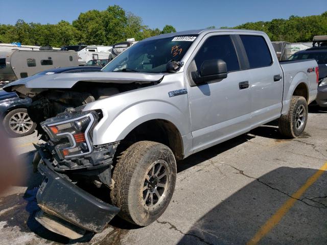 1FTEW1EF7GKD46763 - 2016 FORD F150 SUPERCREW SILVER photo 1