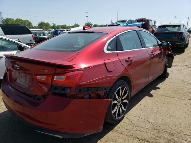 1G1ZG5ST0NF109658 - 2022 CHEVROLET MALIBU RS RED photo 3