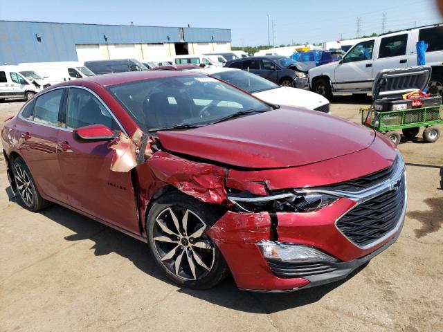 1G1ZG5ST0NF109658 - 2022 CHEVROLET MALIBU RS RED photo 4