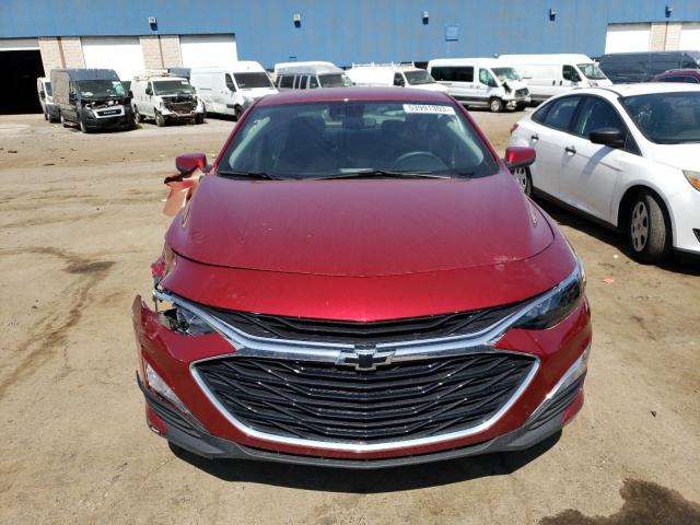 1G1ZG5ST0NF109658 - 2022 CHEVROLET MALIBU RS RED photo 5