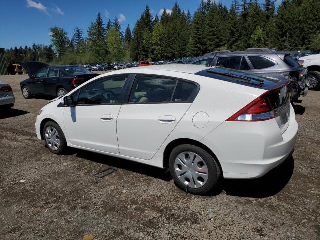 JHMZE2H33DS000599 - 2013 HONDA INSIGHT WHITE photo 2