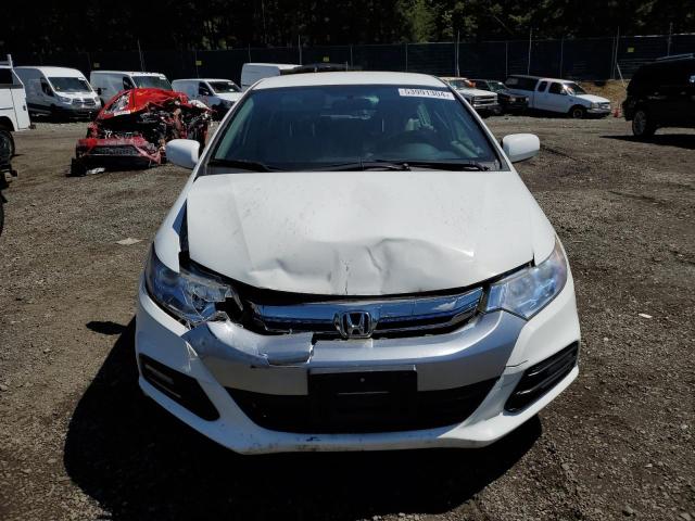 JHMZE2H33DS000599 - 2013 HONDA INSIGHT WHITE photo 5