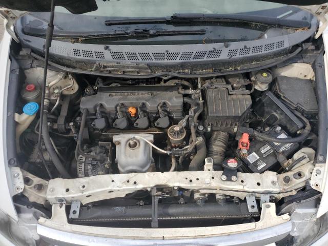2HGFA16918H528349 - 2008 HONDA CIVIC EXL თეთრი ფოტო 11