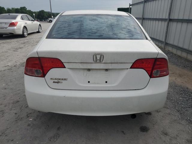2HGFA16918H528349 - 2008 HONDA CIVIC EXL თეთრი ფოტო 6