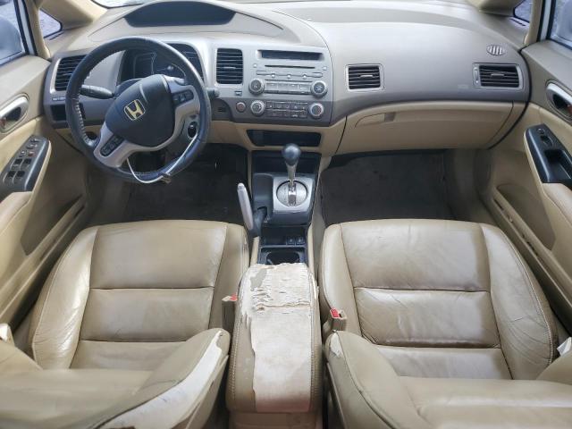 2HGFA16918H528349 - 2008 HONDA CIVIC EXL თეთრი ფოტო 8