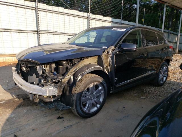 5J8TC2H71ML042989 - 2021 ACURA RDX ADVANCE BLACK photo 1