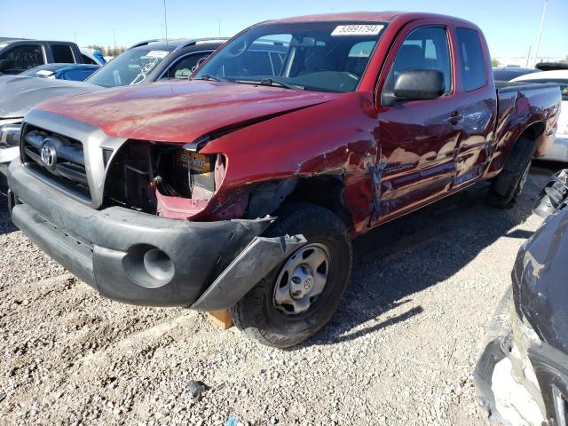 5TEUX42N08Z552462 - 2008 TOYOTA TACOMA ACCESS CAB BURGUNDY photo 1