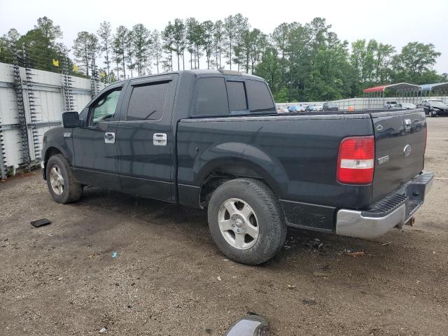 1FTPW12535KE06023 - 2005 FORD F150 SUPERCREW BLACK photo 2