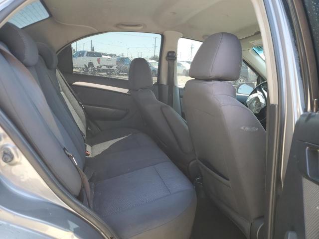 KL1TD5DEXAB082594 - 2010 CHEVROLET AVEO LS فضي صورة 10