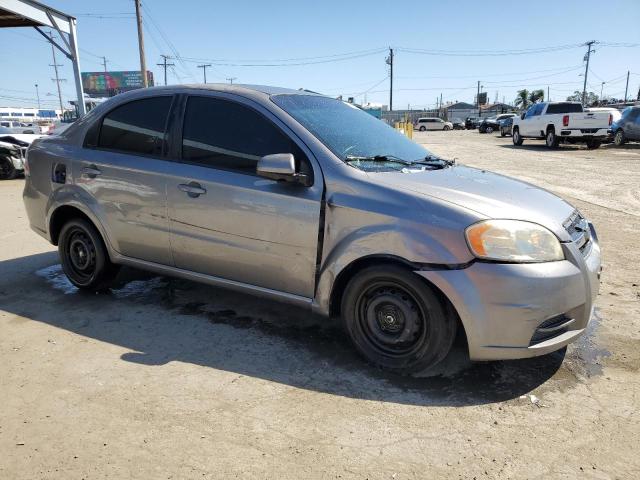 KL1TD5DEXAB082594 - 2010 CHEVROLET AVEO LS فضي صورة 4