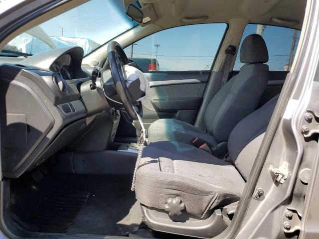 KL1TD5DEXAB082594 - 2010 CHEVROLET AVEO LS فضي صورة 7