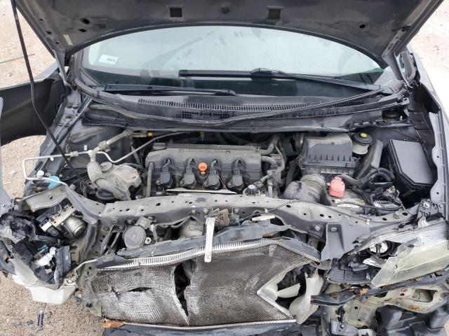 2HGFB2F53DH557359 - 2013 HONDA CIVIC LX GRAY photo 12