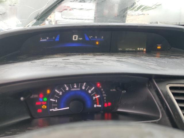 2HGFB2F53DH557359 - 2013 HONDA CIVIC LX GRAY photo 9