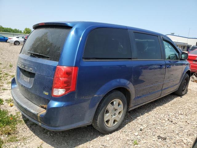 2D4RN4DG0BR625047 - 2011 DODGE GRAND CARA EXPRESS BLUE photo 3