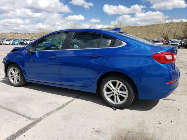 1G1BE5SM8H7174174 - 2017 CHEVROLET CRUZE LT ლურჯი ფოტო 2